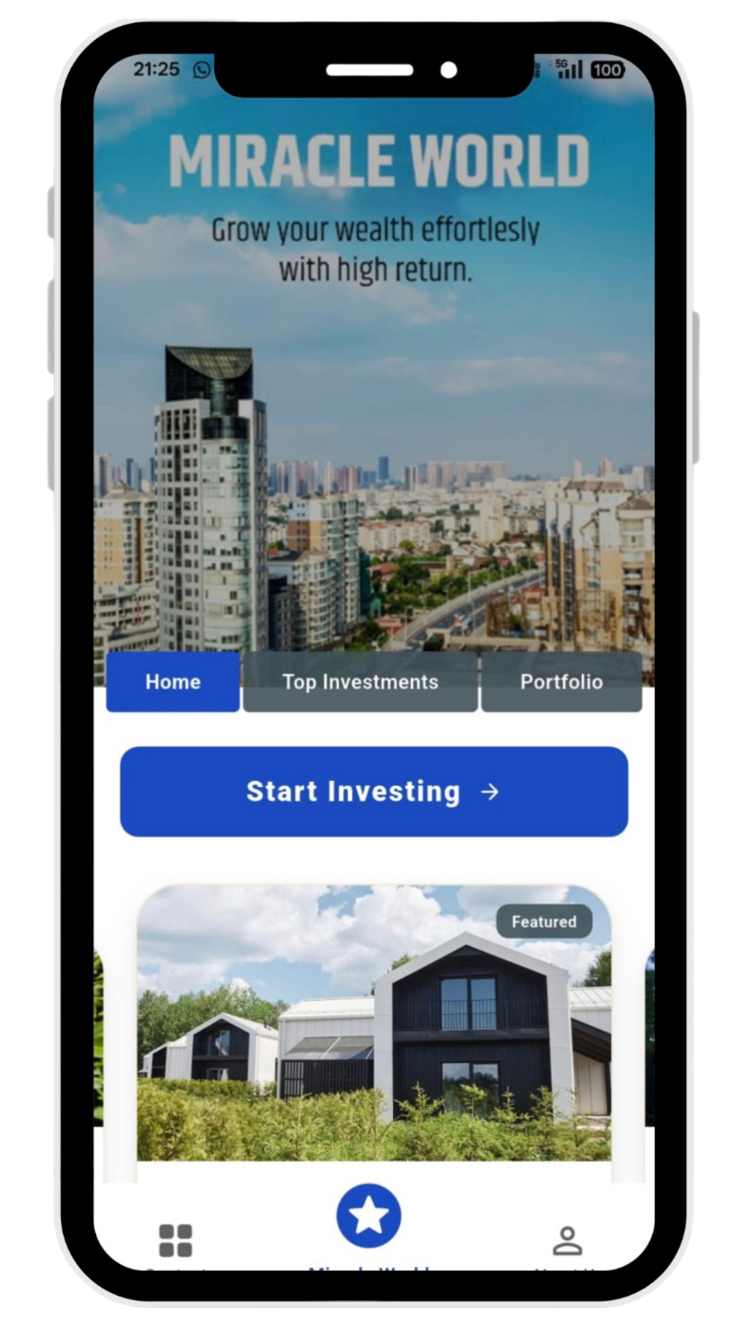 Miracle World app preview
